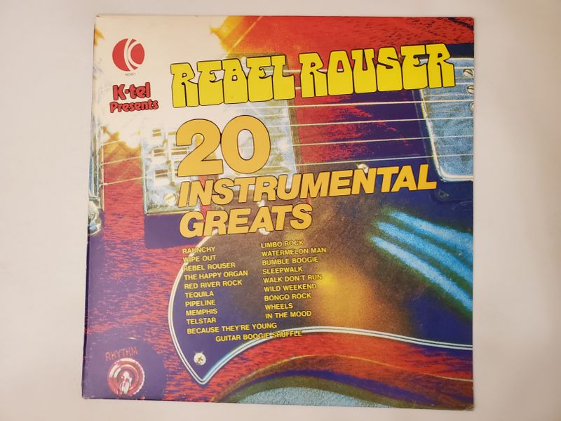 Various Artists Rebel Rouser: 20 Instrumental Greats vinyl record